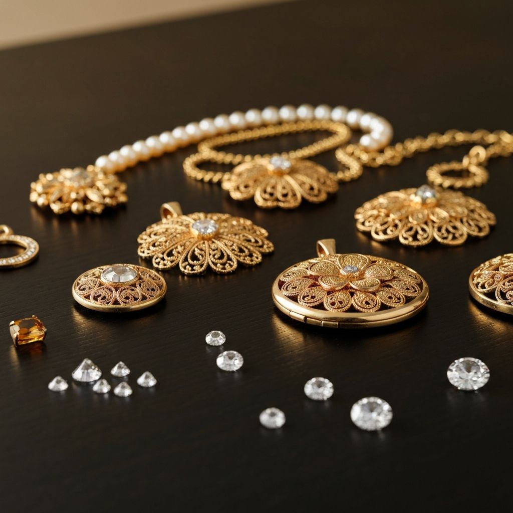 Estate jewelry and precious metals for evaluation